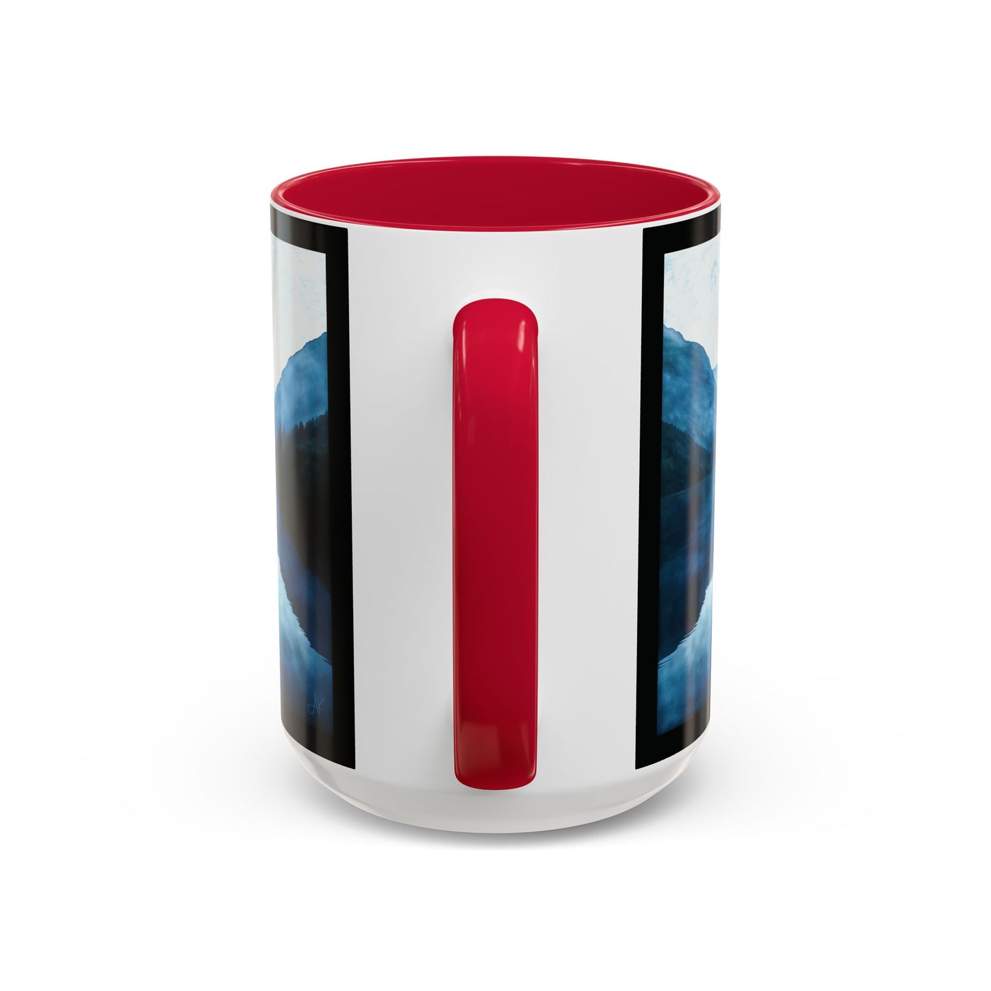 "Connected in Silence - Psalm 46:10", Colorful Mugs (11oz, 15oz)