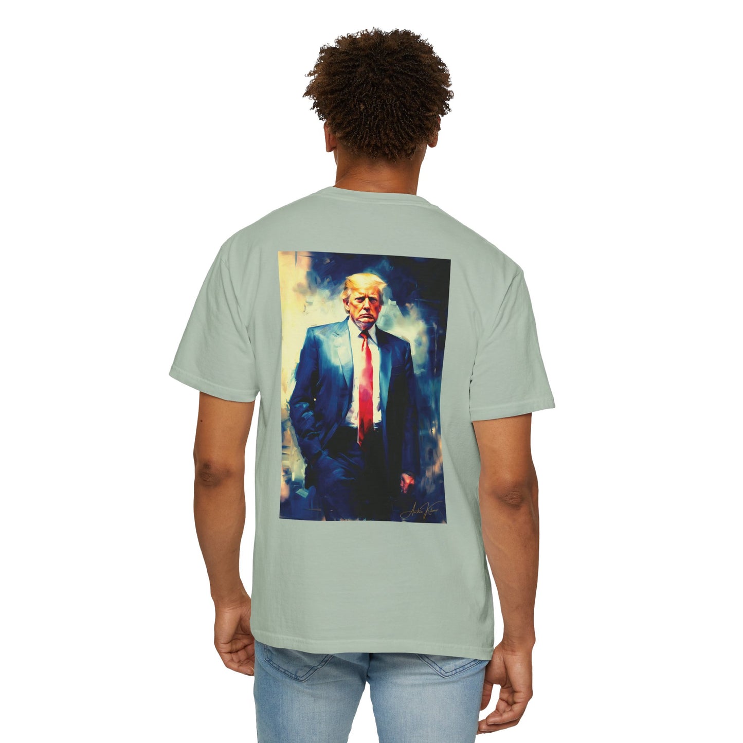 "Trump Portrait No. 6", Unisex T-shirt (Light Colors)