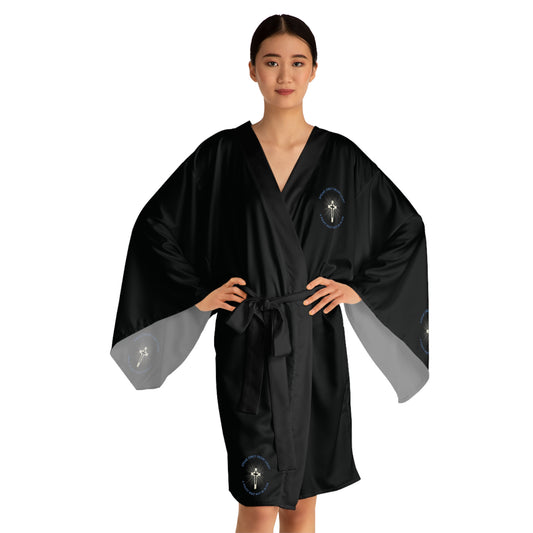 "Speak only from Light", Long Sleeve Kimono Robe
