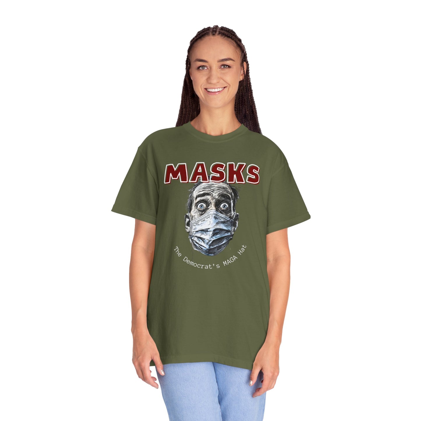 "MASKS - The Democrat's MAGA Hat", Unisex T-shirt