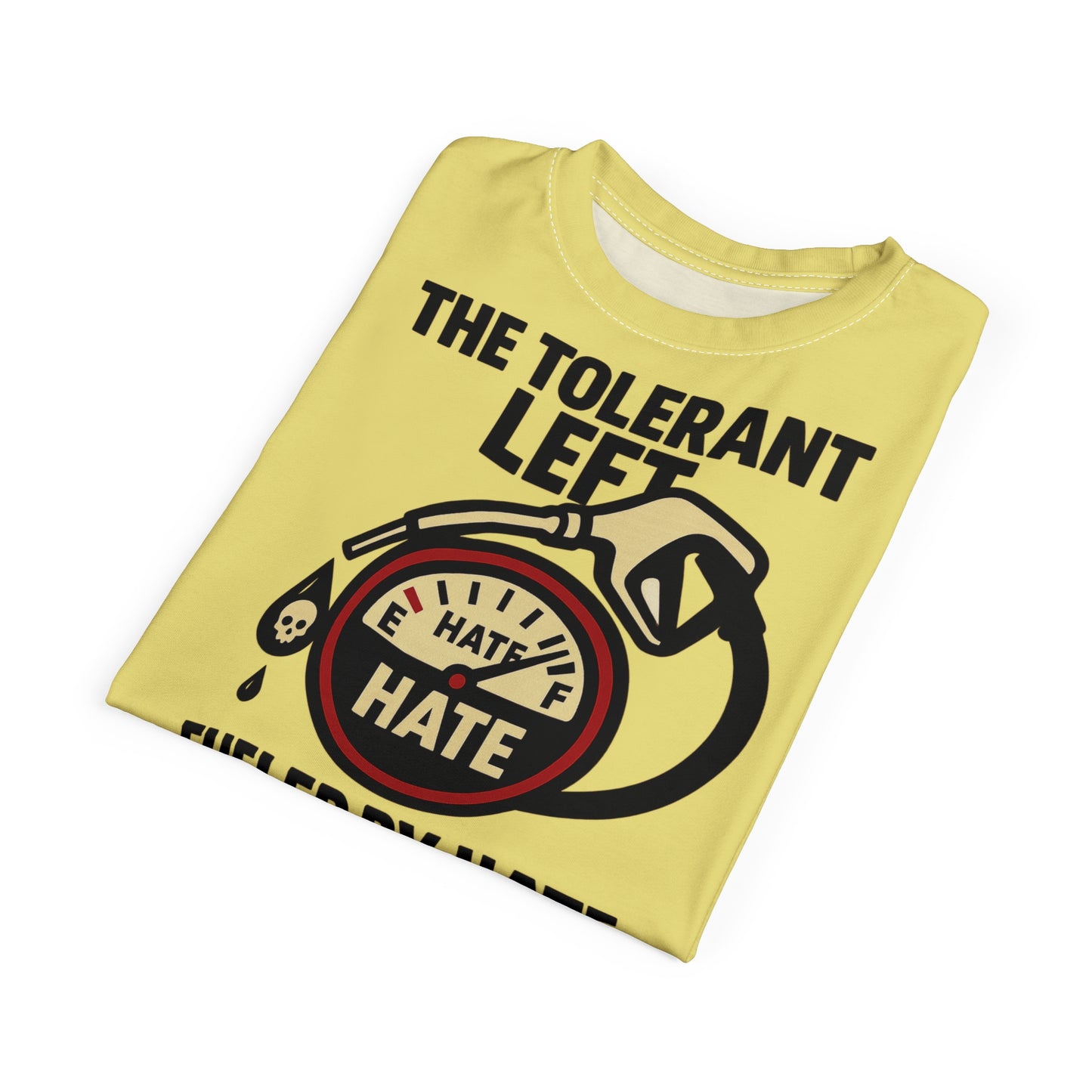 "The Tolerant Left", Unisex T-shirt (The First Daffodil)