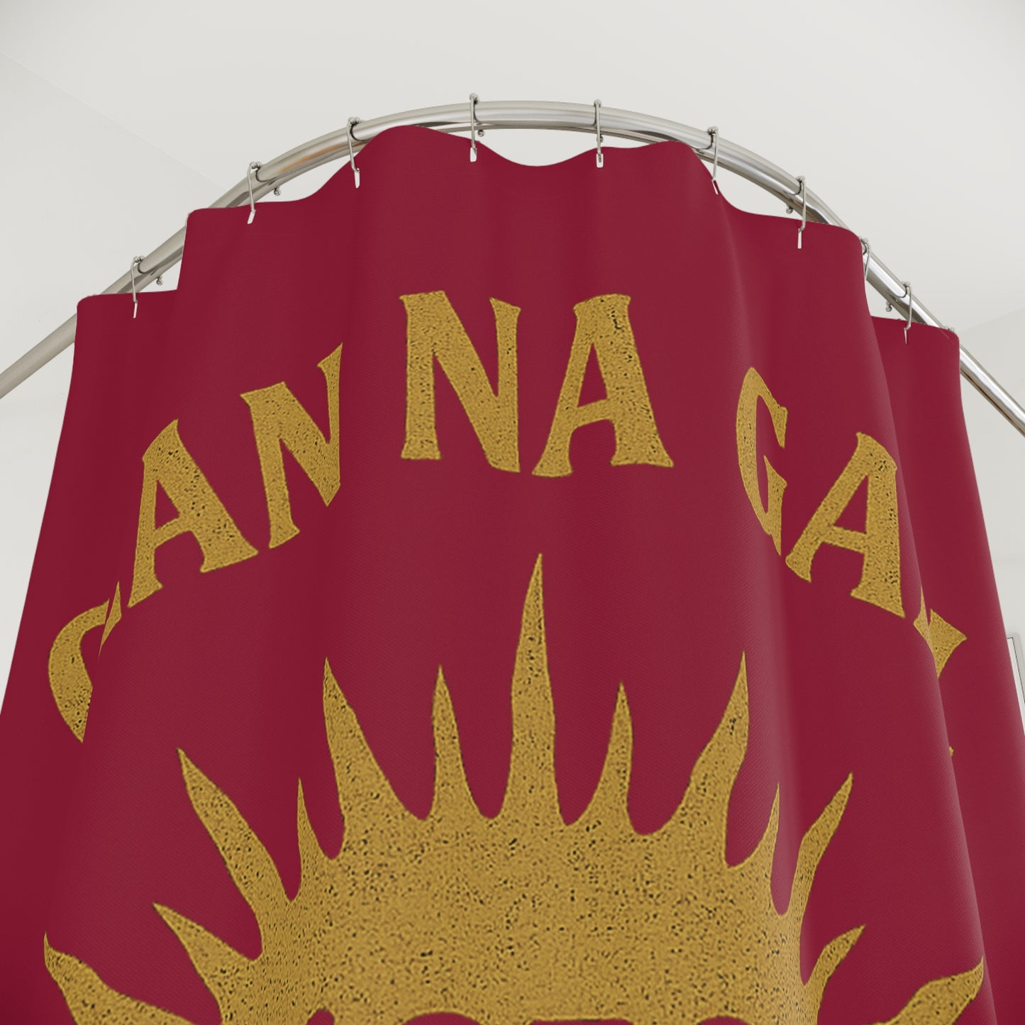 "Clan na Gael - Irish American", Shower Curtains (Fénechas Red)