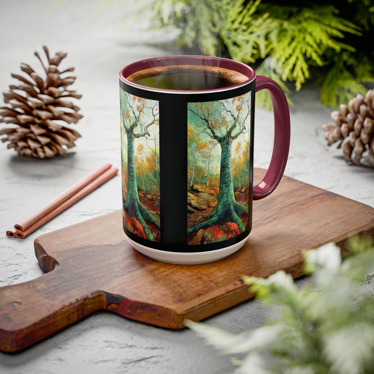 "An Criosdaidh Feá (Christian Beech)", Colorful Mugs (11oz, 15oz)