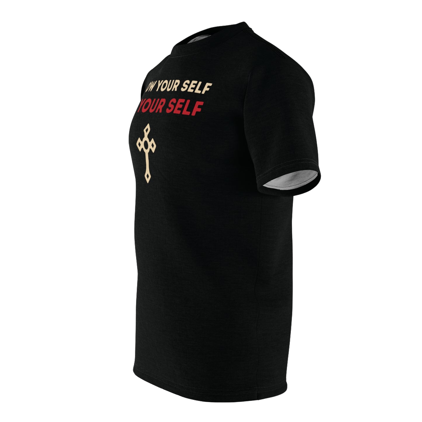 "Know Your Self", Unisex T-shirt (Obsidian Black)