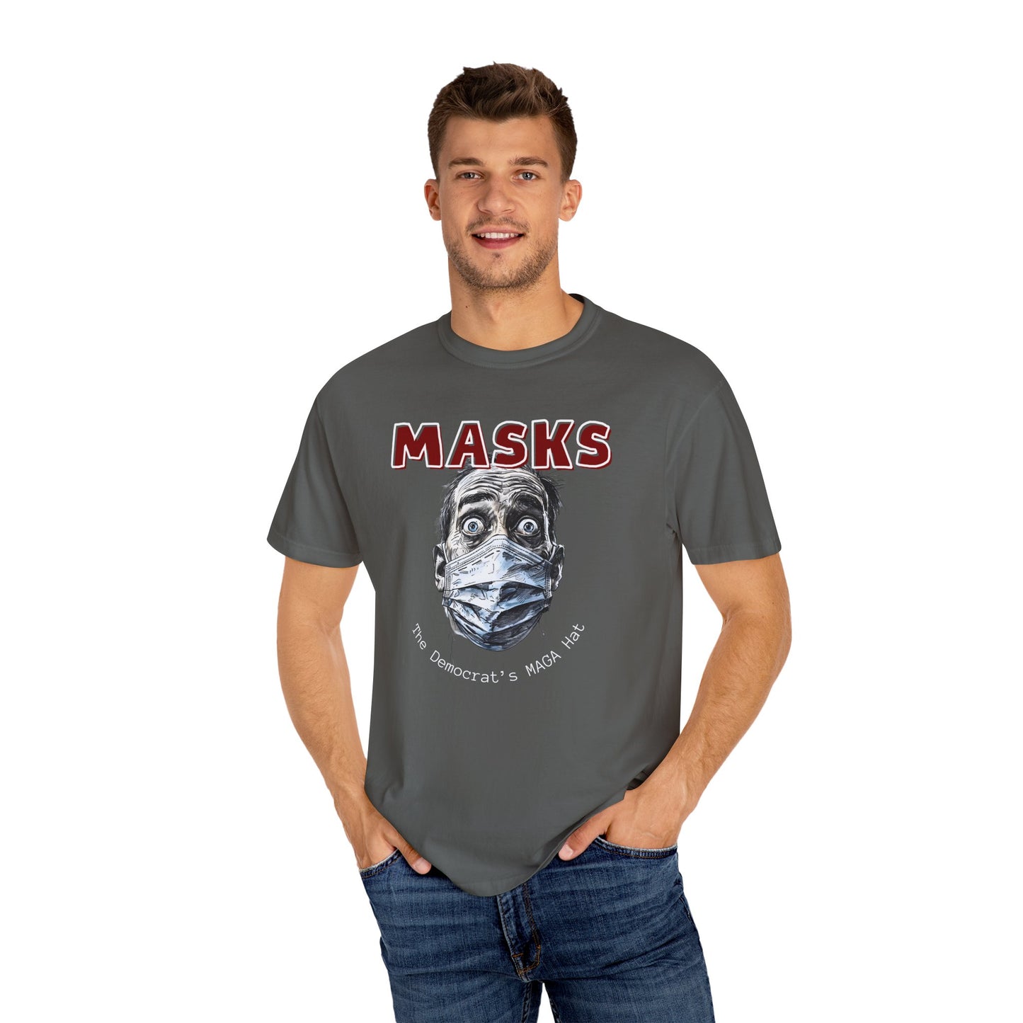 "MASKS - The Democrat's MAGA Hat", Unisex T-shirt