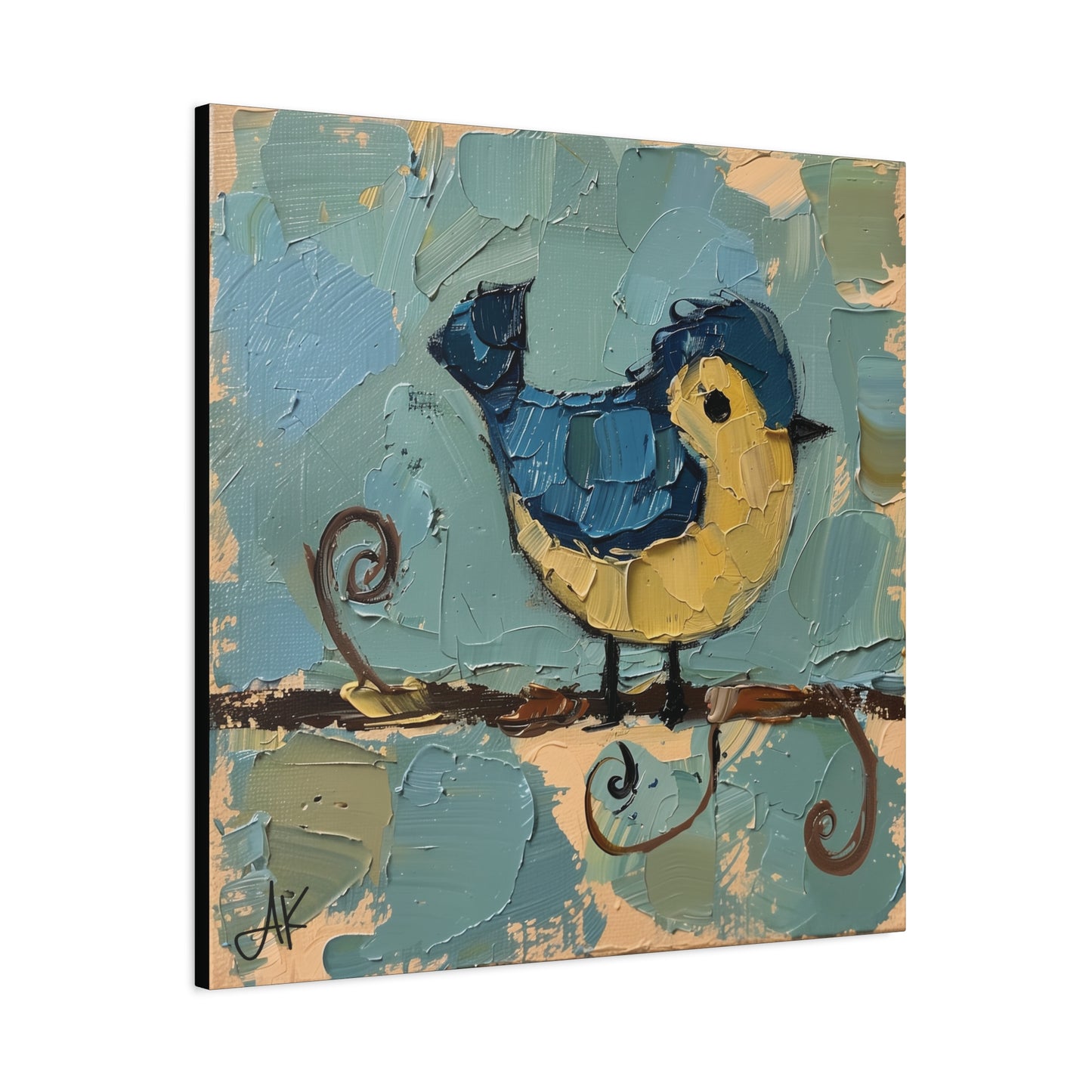"Little Birdie", Fine Art Matte Canvas, Stretched, 1.25"