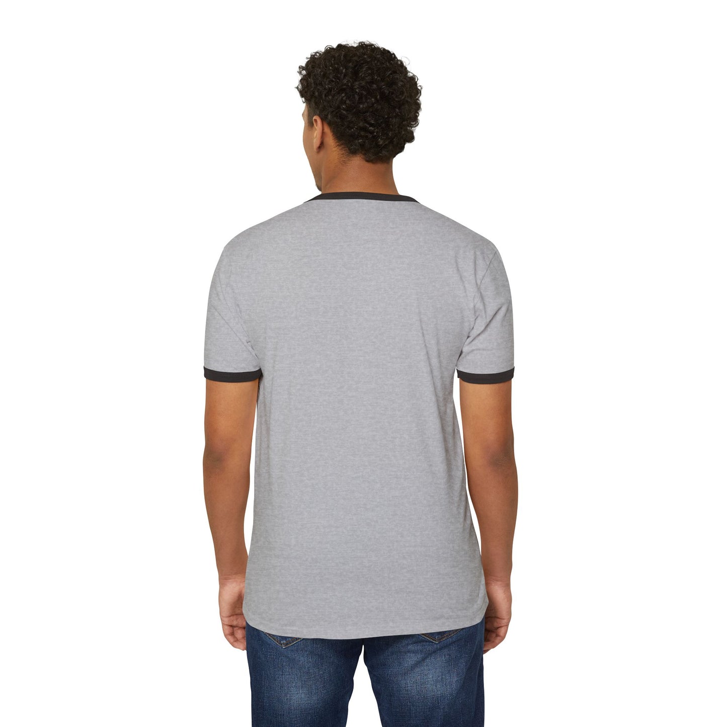"Nothing Can Stop Trump", Unisex Cotton Ringer T-Shirt