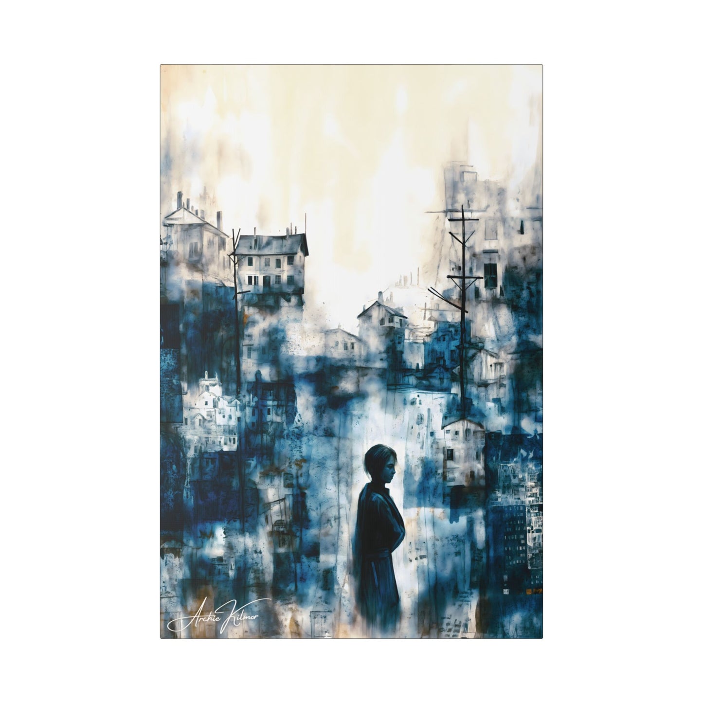 "We Survive", Stretched Canvas Frame Fine Art Print