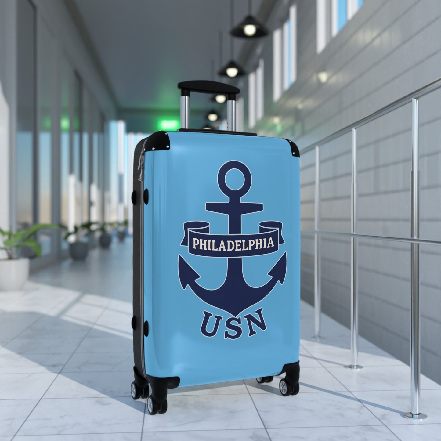 "USN Anchor", Suitcase (Atlantic Sky)