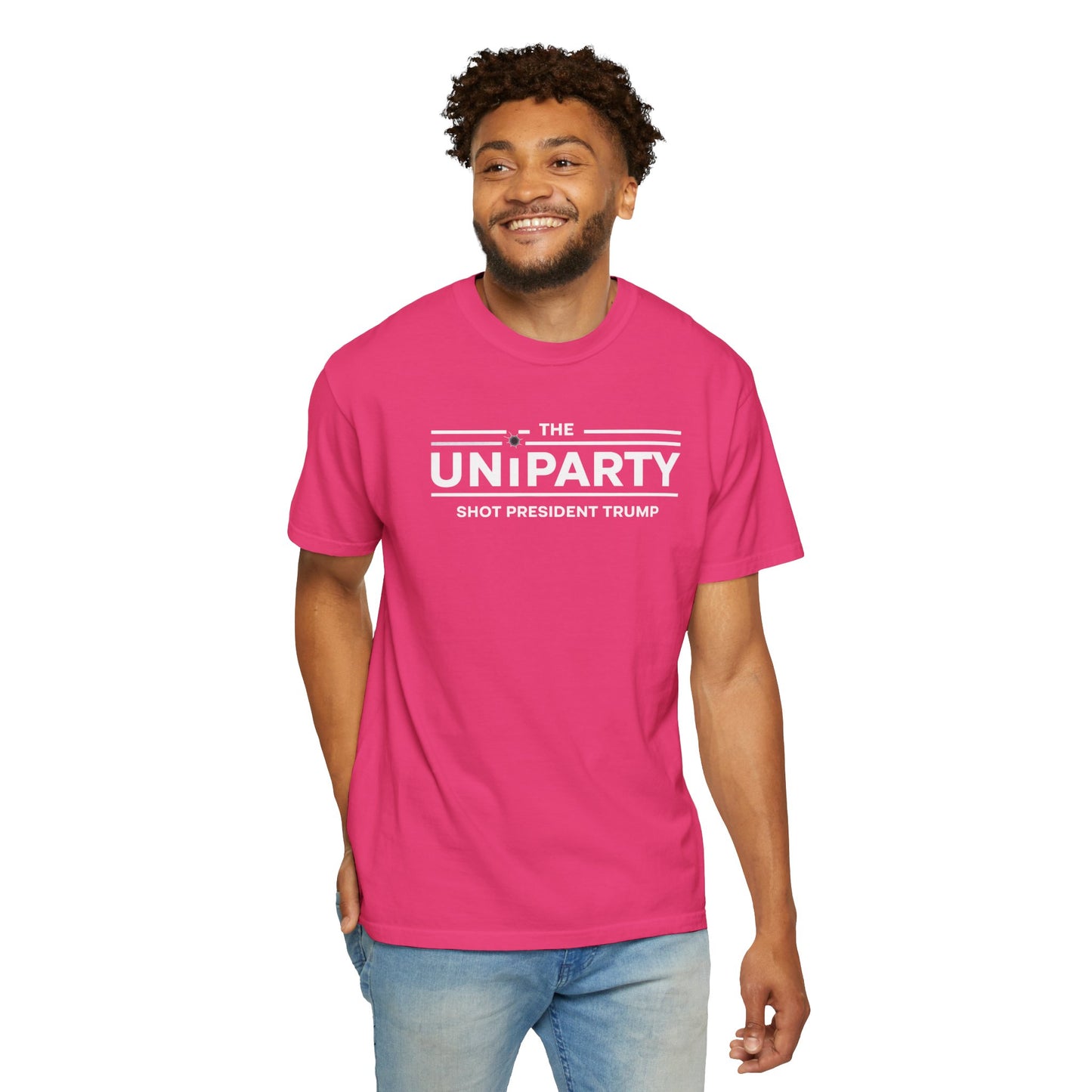 "The Uniparty Shot President Trump" #03, Unisex T-shirt