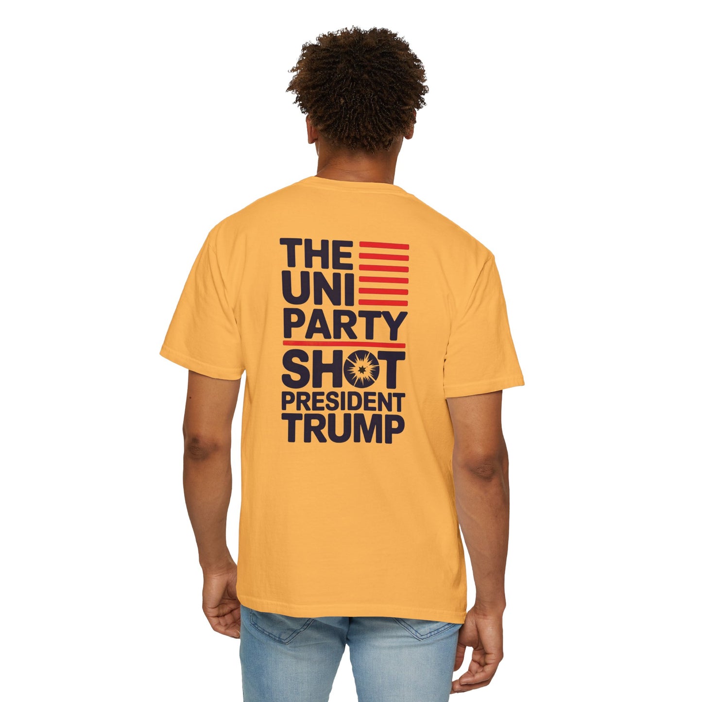 "The Uniparty Shot President Trump" #01, Unisex T-shirt