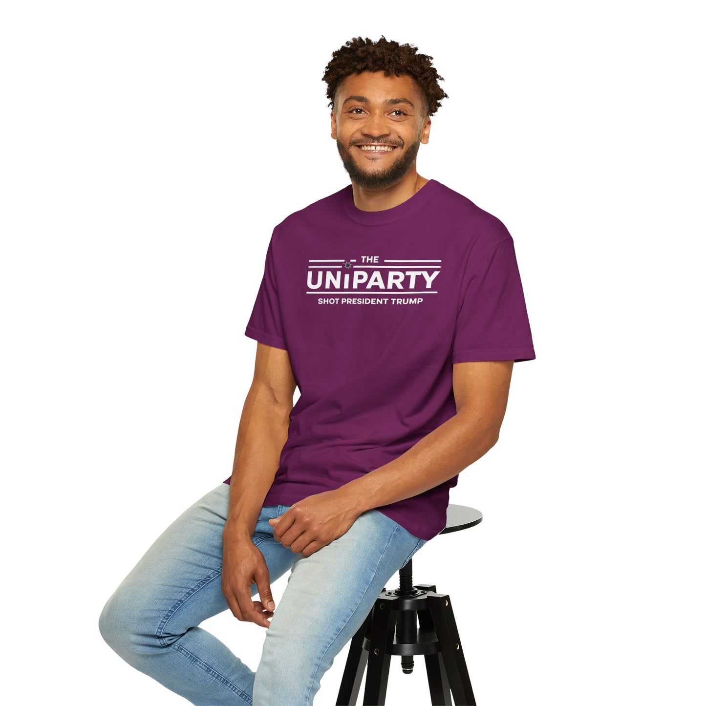 "The Uniparty Shot President Trump" #03, Unisex T-shirt