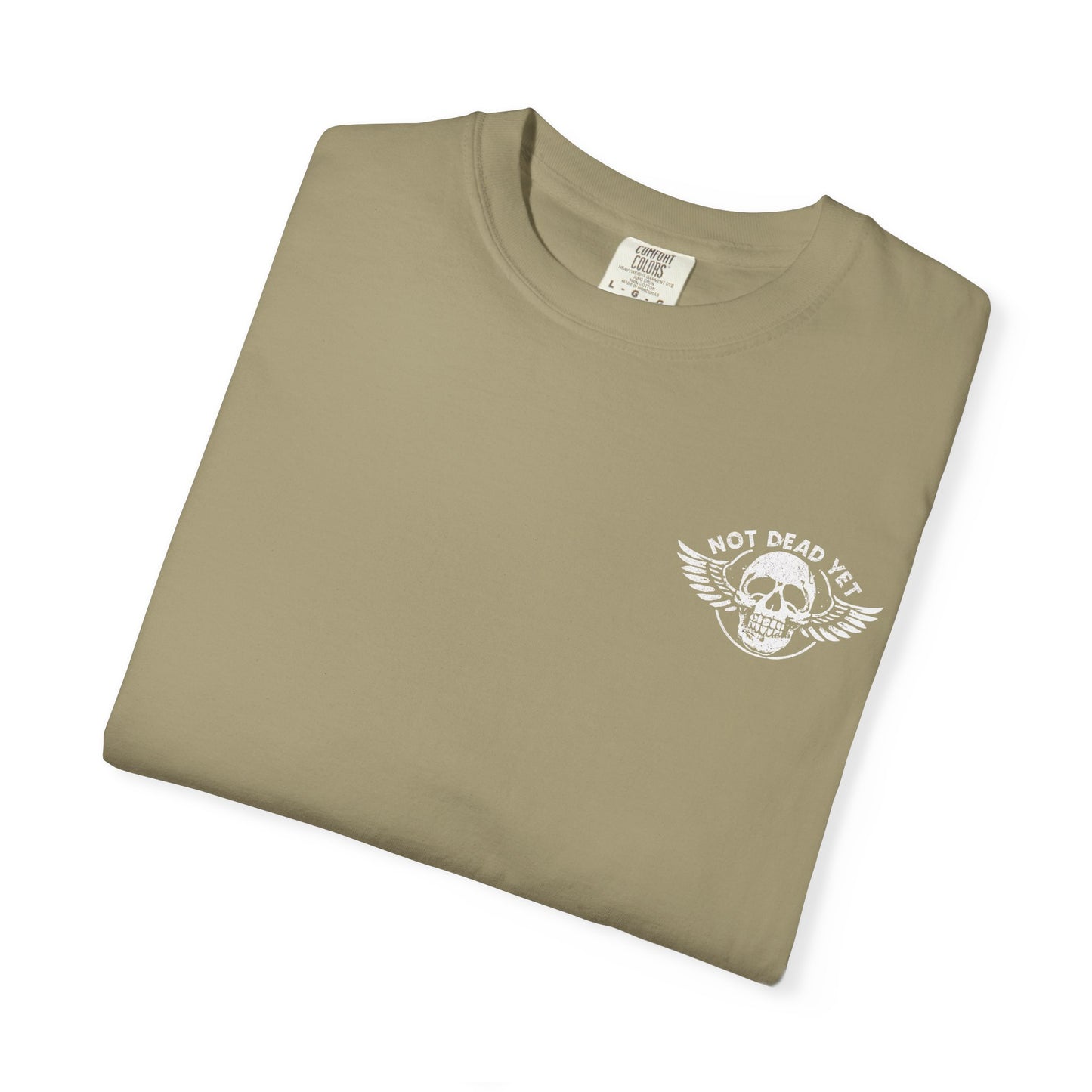 "Not Dead Yet - Winged Skull", Unisex T-shirt