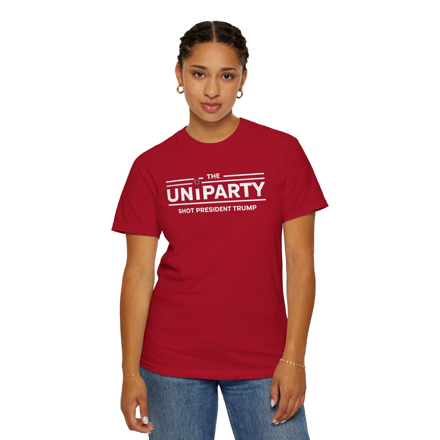 "The Uniparty Shot President Trump" #03, Unisex T-shirt