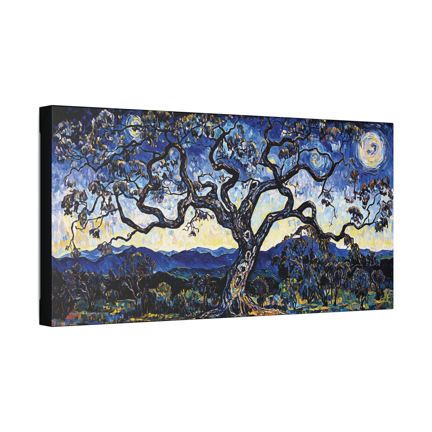 "Crann na Beannachd (Gaelic) - Tree of Blessing (English)", Stretched Classic Canvas Fine Art Print
