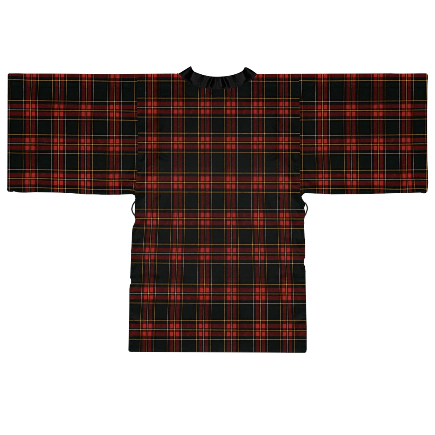"Kilmor Gallóglach Tartan", Long Sleeve Kimono Robe