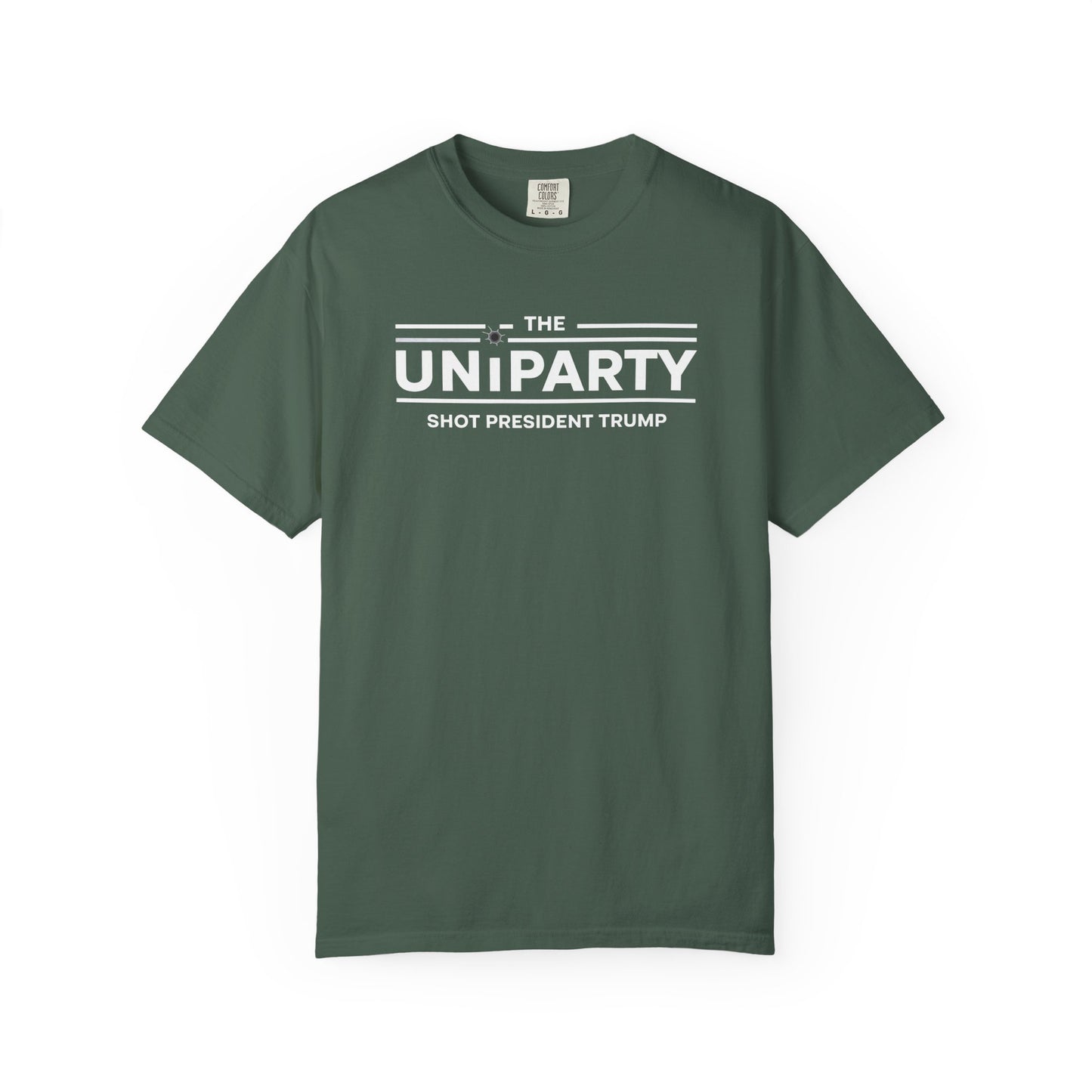 "The Uniparty Shot President Trump" #03, Unisex T-shirt