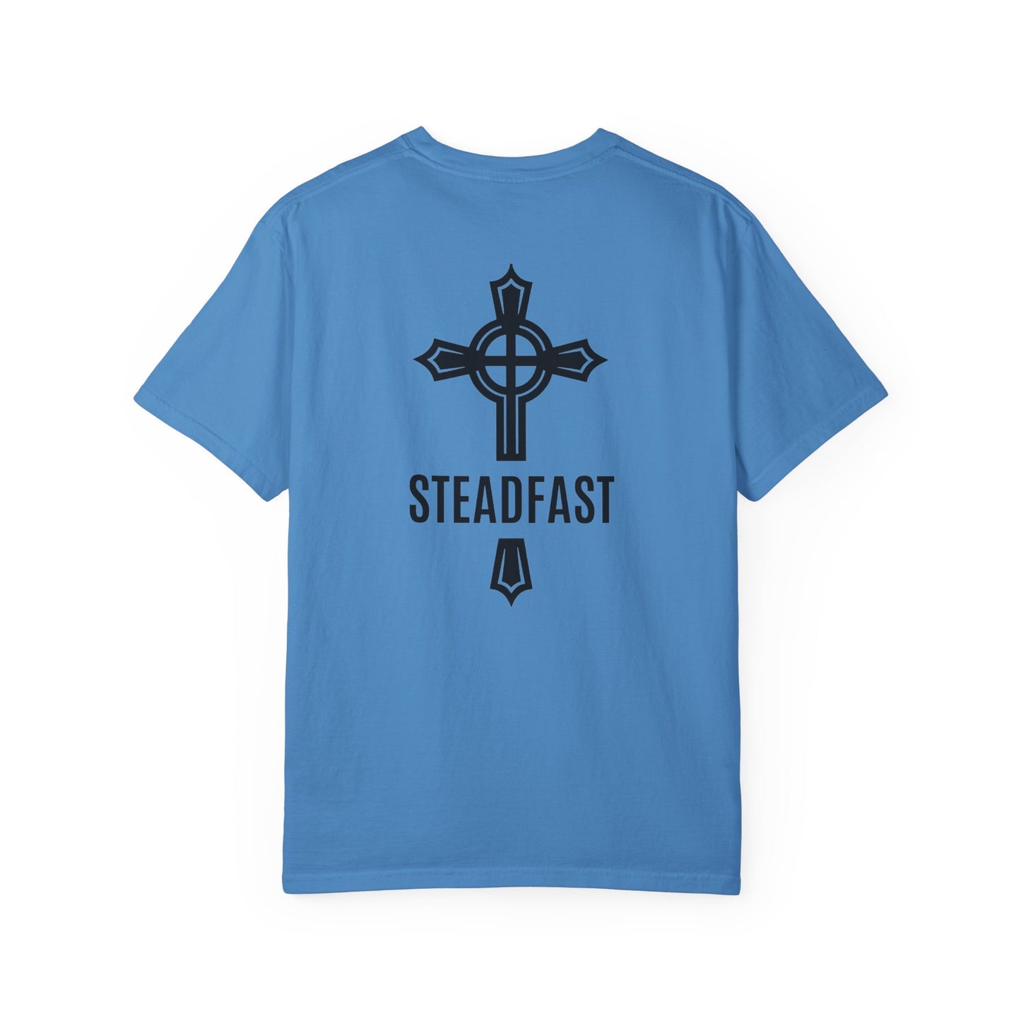 "Steadfast Cross in Black", Unisex T-shirt