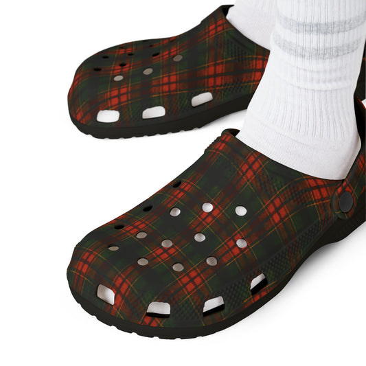 "Kilmor Brieve Tartan", Foam Rubber Clogs