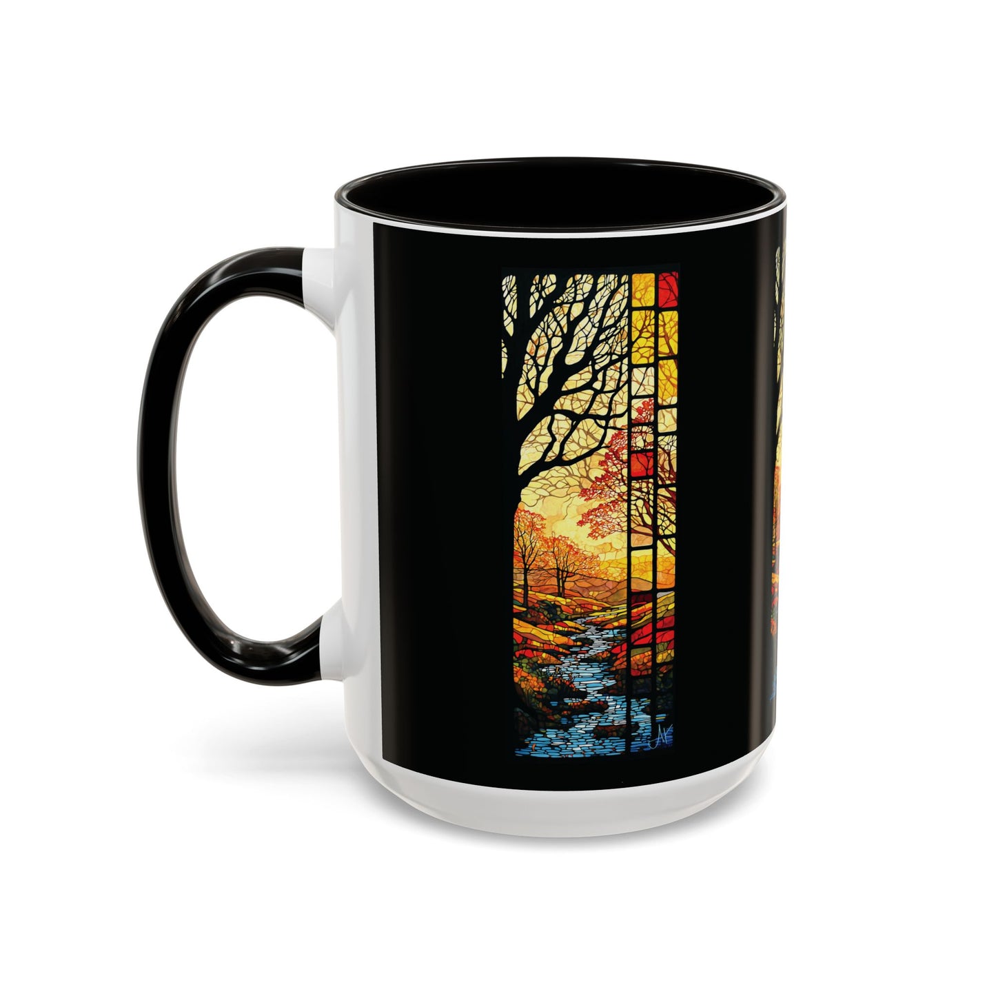 "Realization at 5", Colorful Mugs (11oz, 15oz)