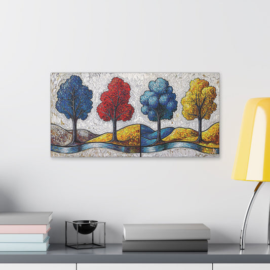 "Kedron Brook", Stretched Classic Canvas Fine Art Print