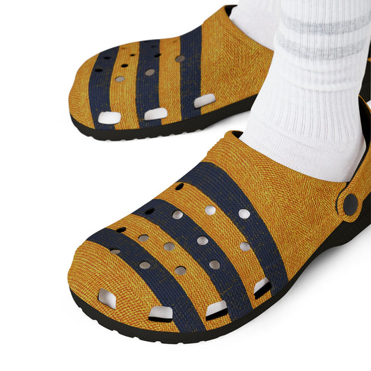 "Triple Ensign", Foam Rubber Clogs