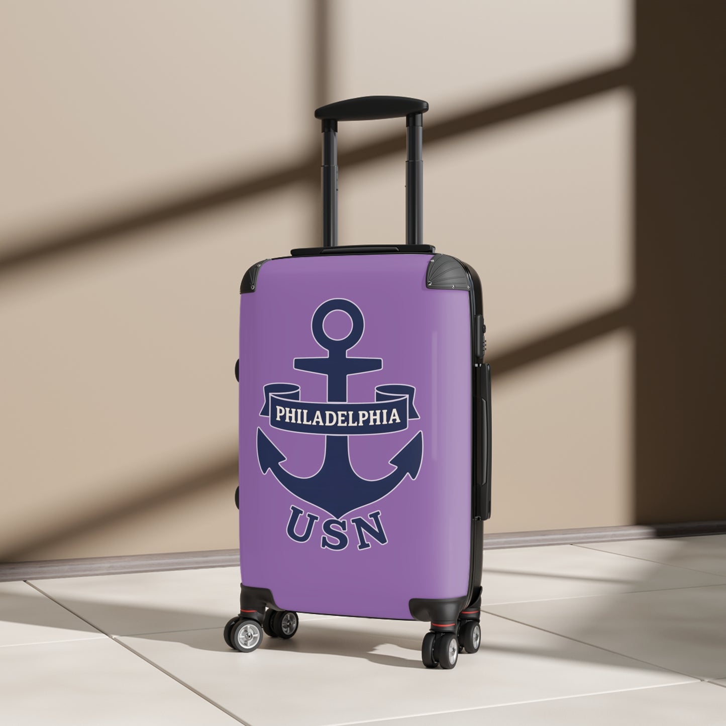 "USN Anchor", Suitcase (Teldrassil Purple)