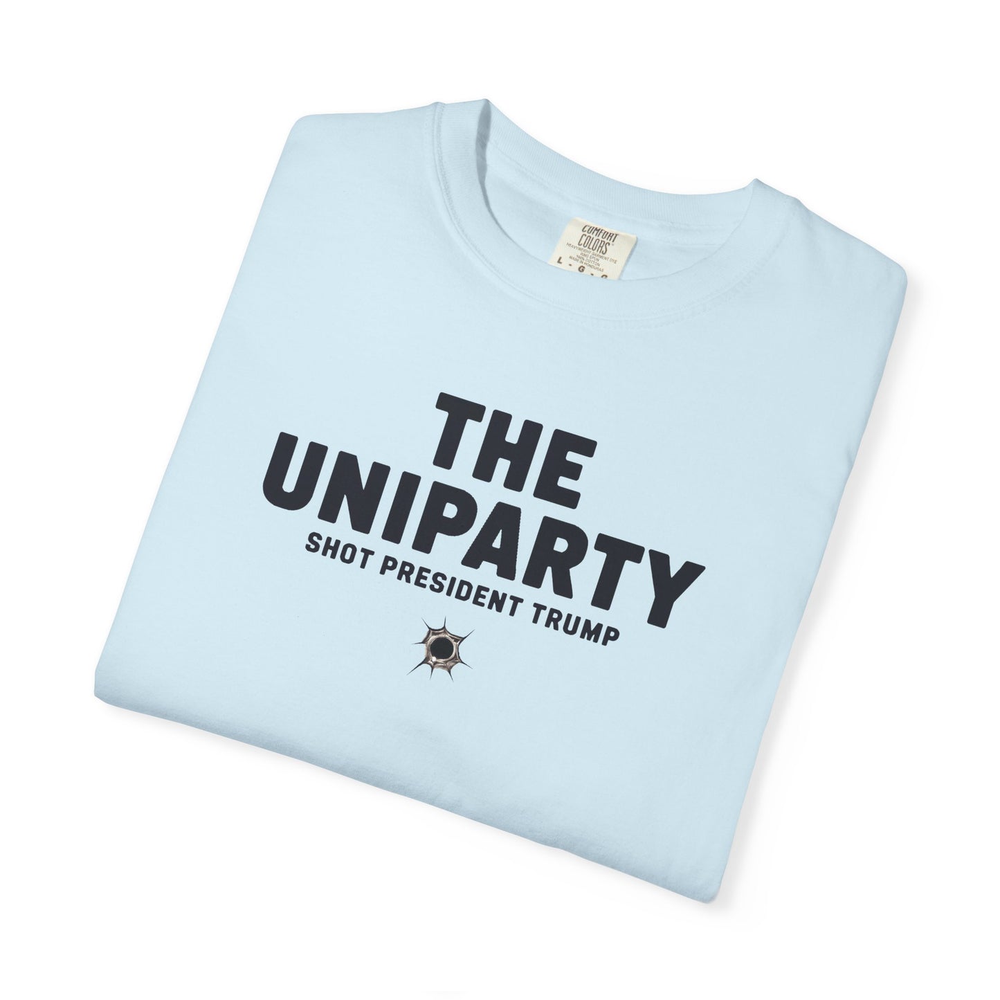"The Uniparty Shot President Trump" #02, Unisex T-shirt