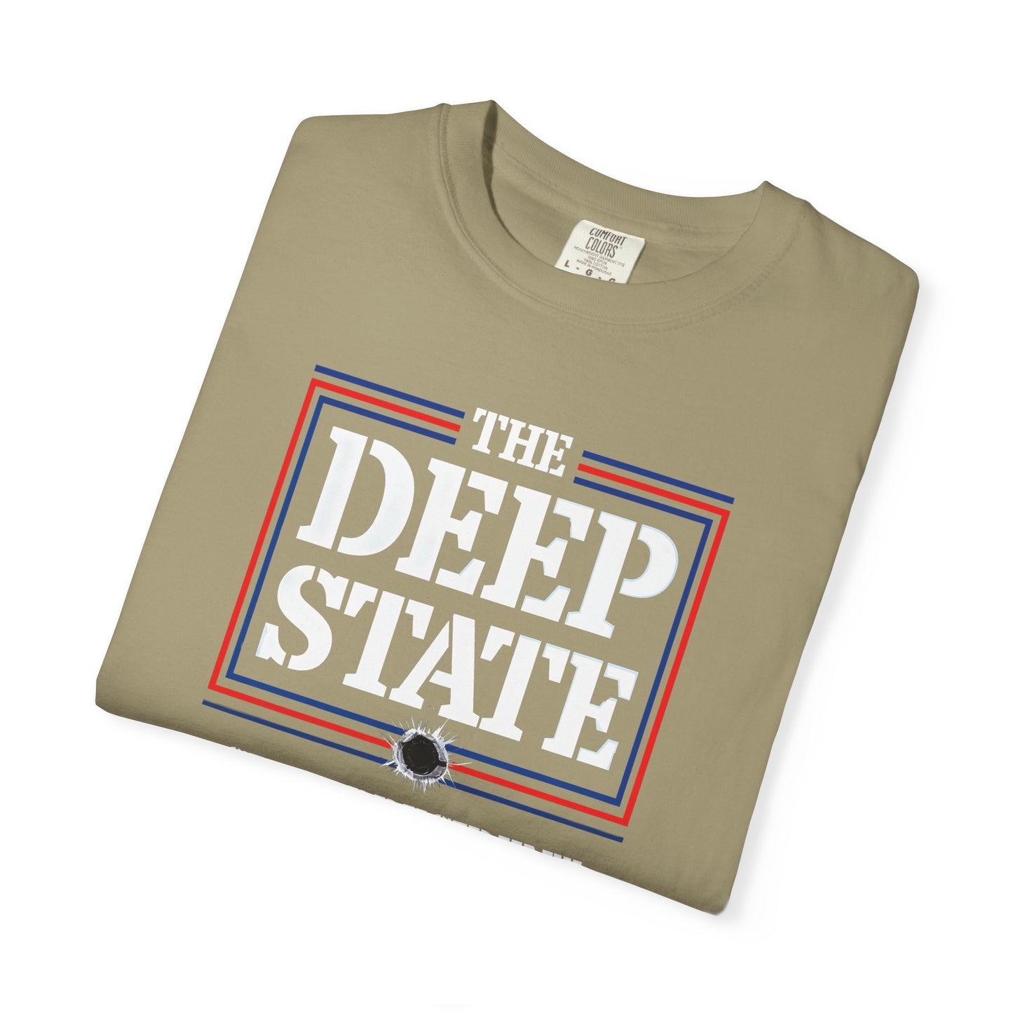 "The Deep State Shot President Trump" #01, Unisex T-shirt