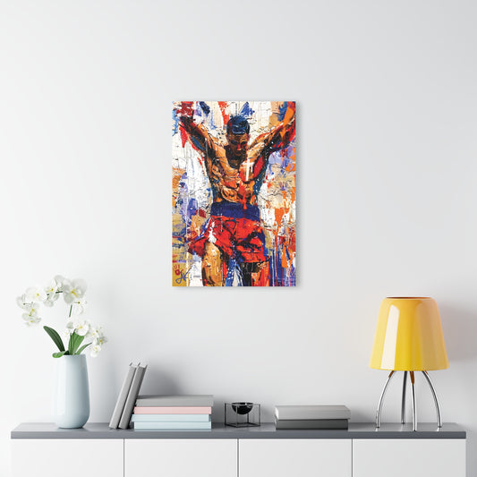 "Fight to Win", Fine Art Acrylic Wall Prints (French Cleat Hanging)