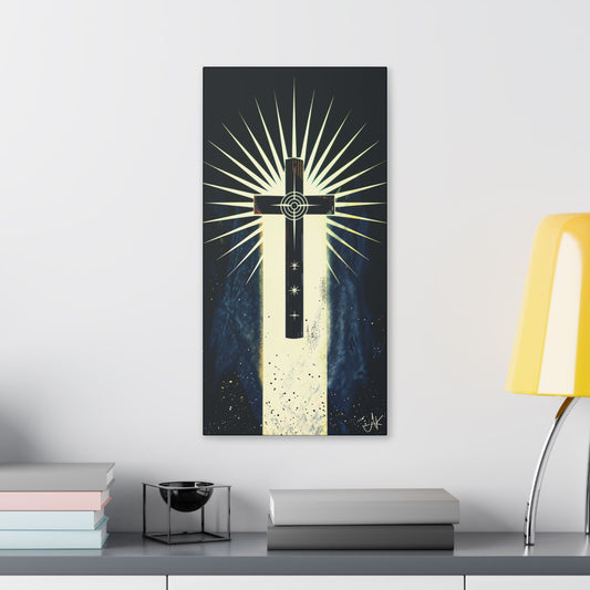 "The Light in Darkness", Stretched Classic Canvas Fine Art Print