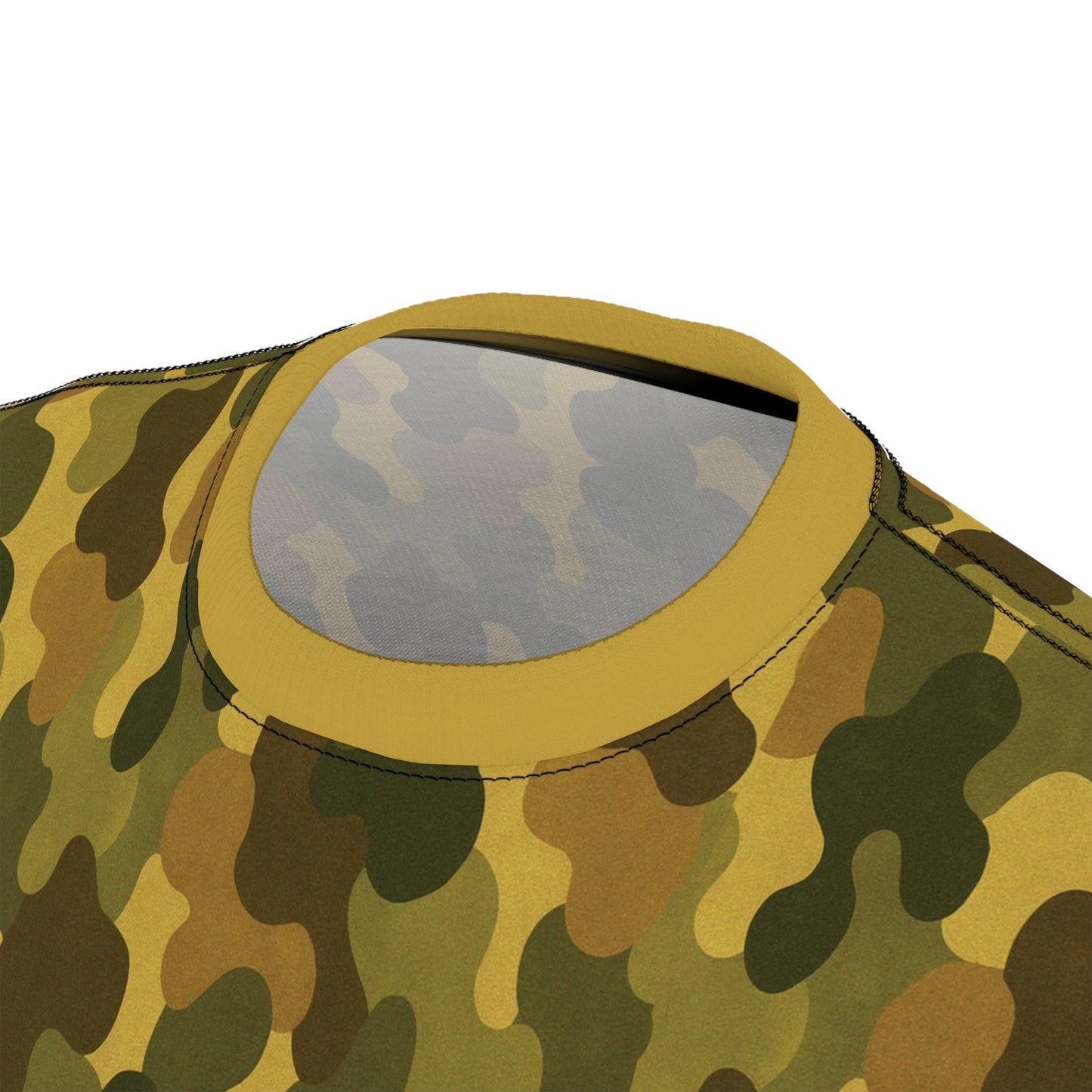 "SASR Day-Ops Camouflage", Unisex Tee (SASR Yellow Collar)
