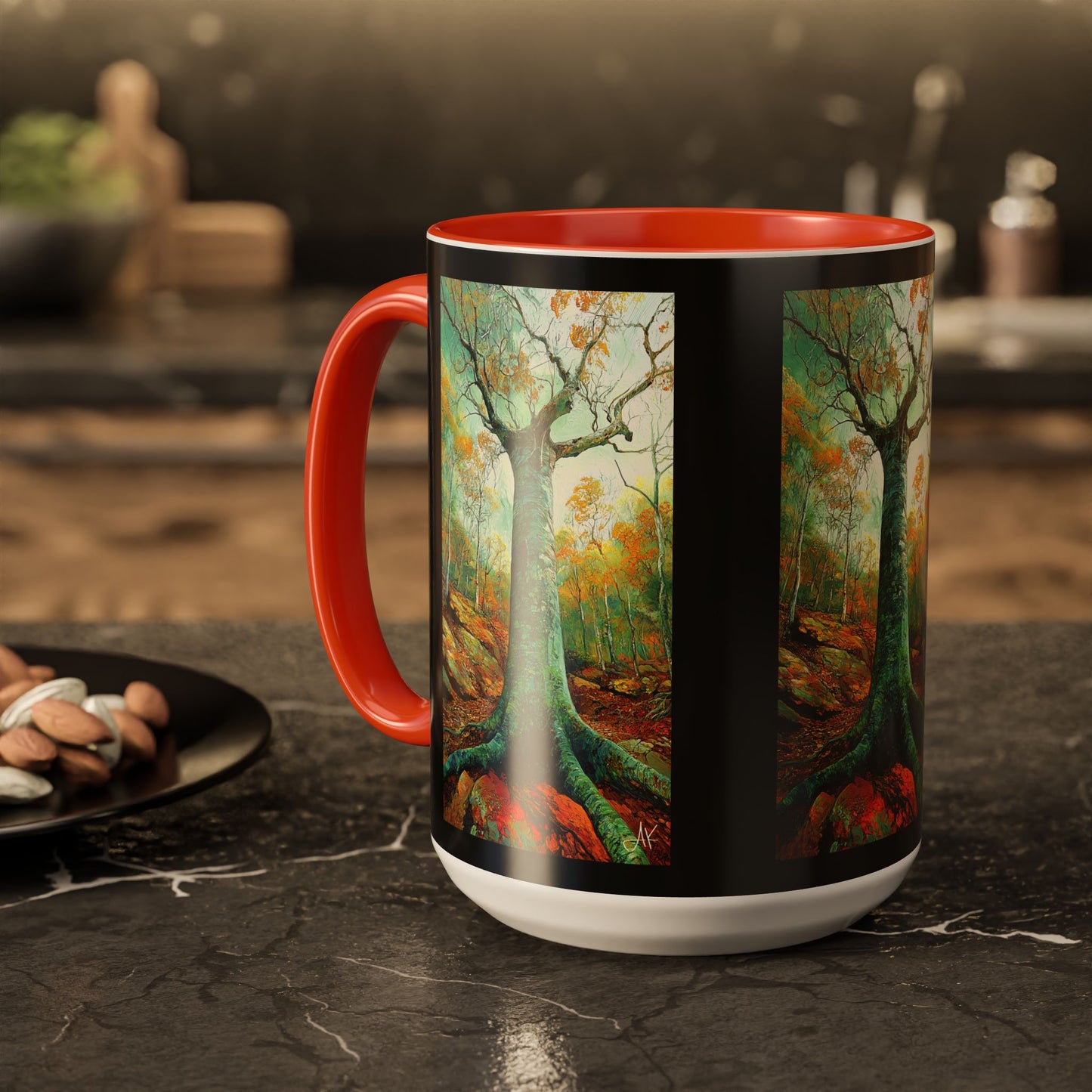 "An Criosdaidh Feá (Christian Beech)", Colorful Mugs (11oz, 15oz)