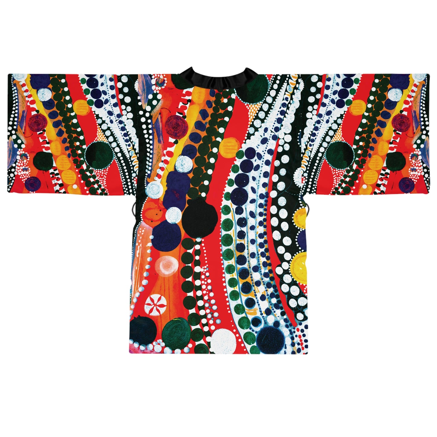 "Abstract 71", Long Sleeve Kimono Robe