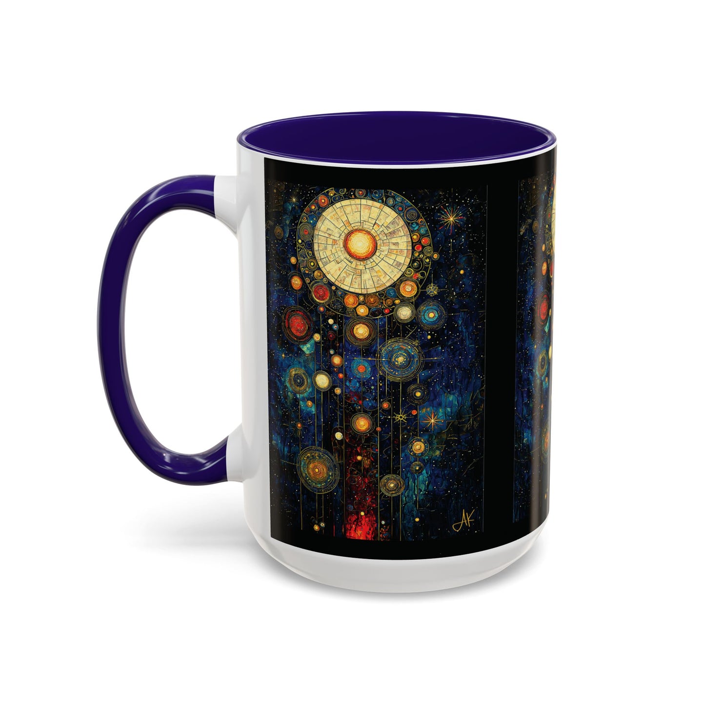 "Ancient Connection to God", Colorful Mugs (11oz, 15oz)