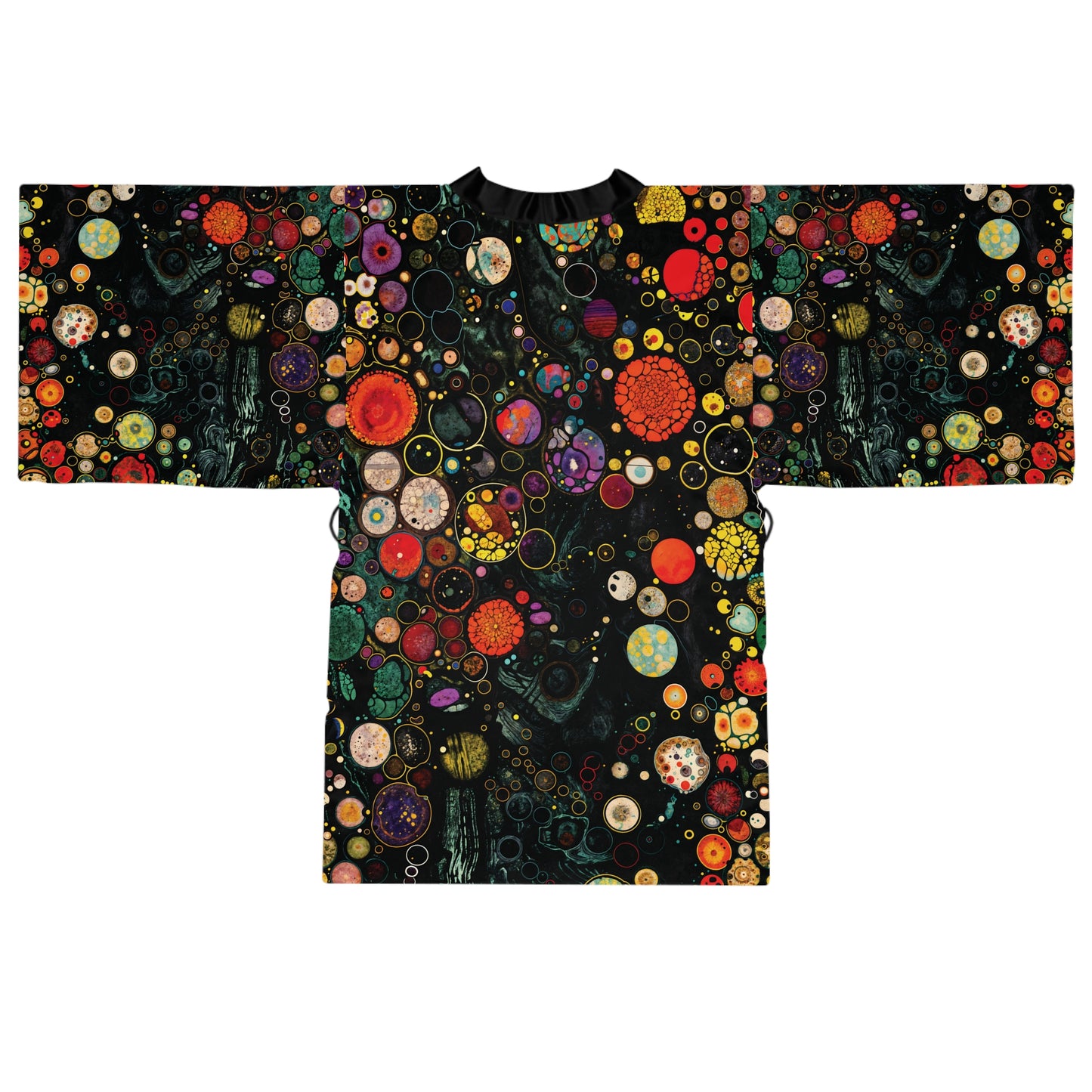 "Divine Riddle", Long Sleeve Kimono Robe