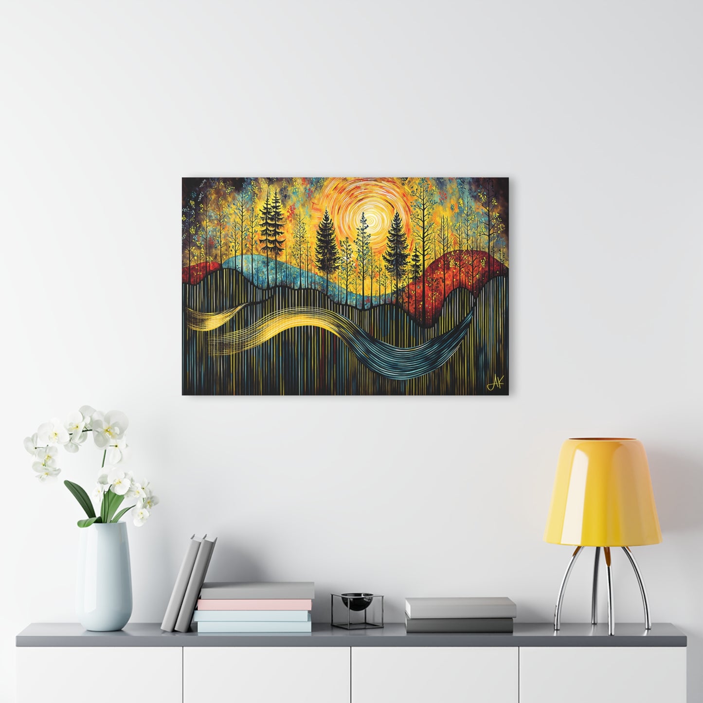 "Sacred Resonance", Fine Art Acrylic Wall Prints (French Cleat Hanging)