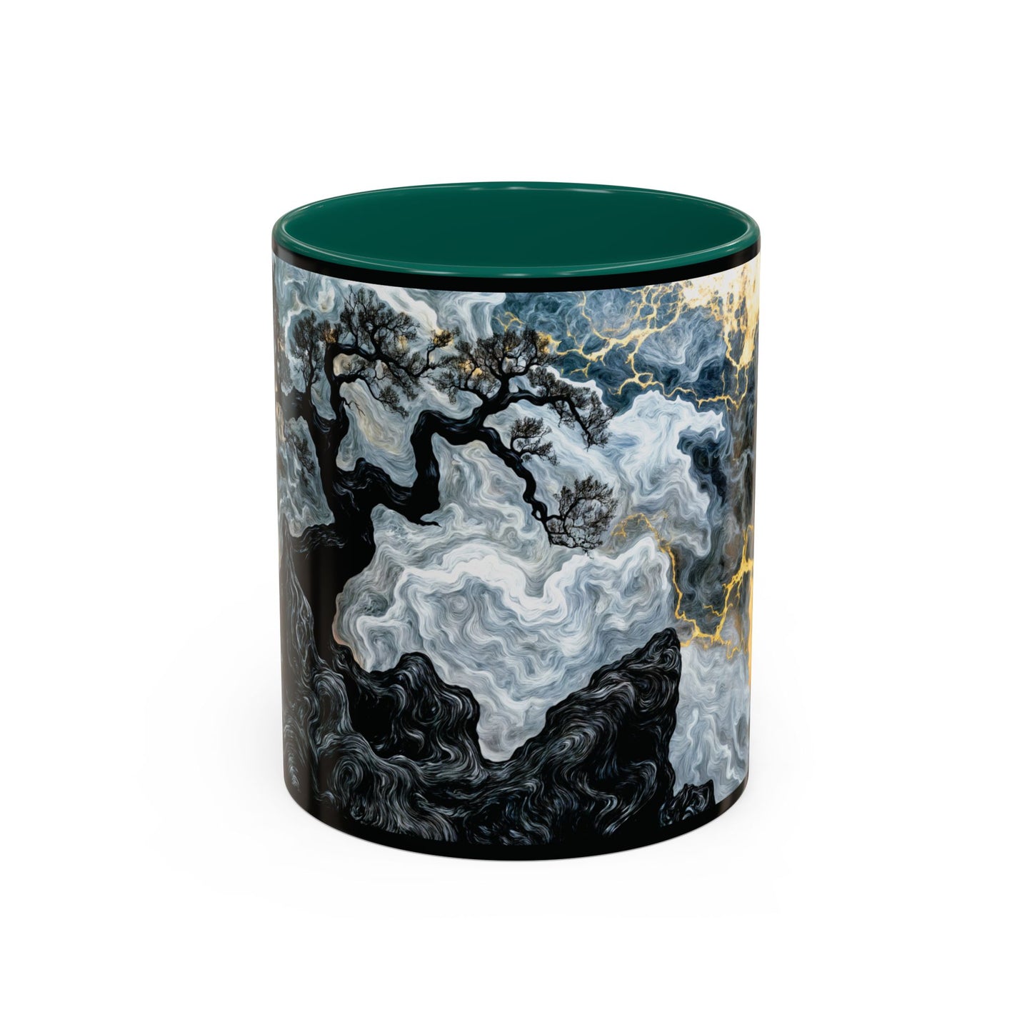 "An Crann Naomh (Gaelic) - The Sacred Tree (English)", Colorful Mugs (11oz & 15oz)