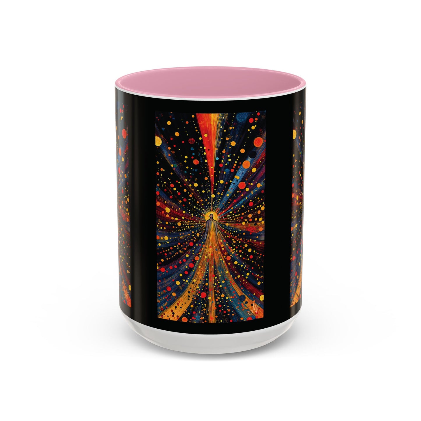 "Illuminated by Grace - 2 Corinthians 4:6", Colorful Mugs (11oz & 15oz)