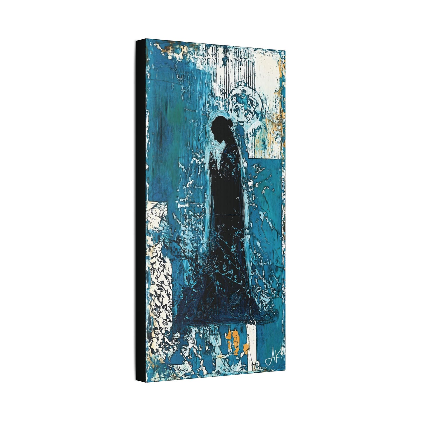 "Behold the Handmaid - Luke 1:38", Stretched Classic Canvas Fine Art Print