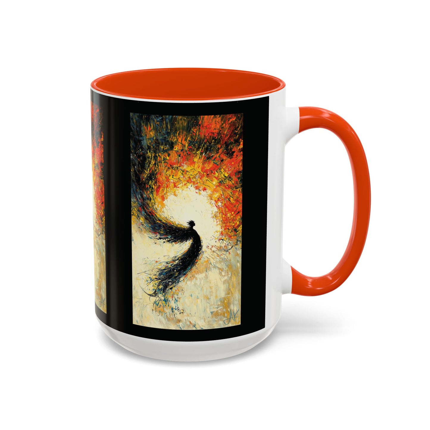 "Seraphic Aegis", Colorful Mugs (11oz, 15oz)