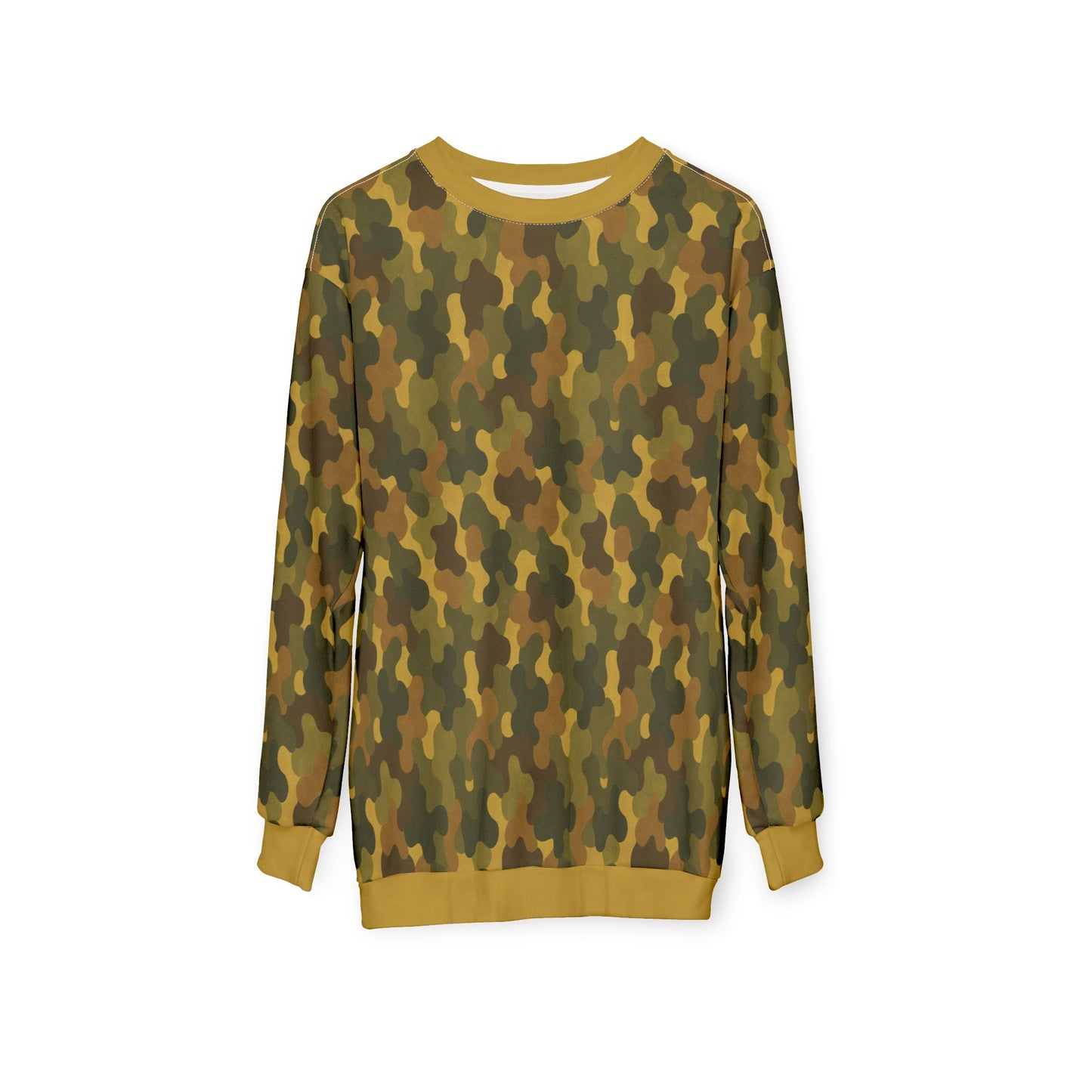"SASR Day-Ops Camouflage", Unisex Sweatshirt (SASR Yellow Cuffs and Collar)