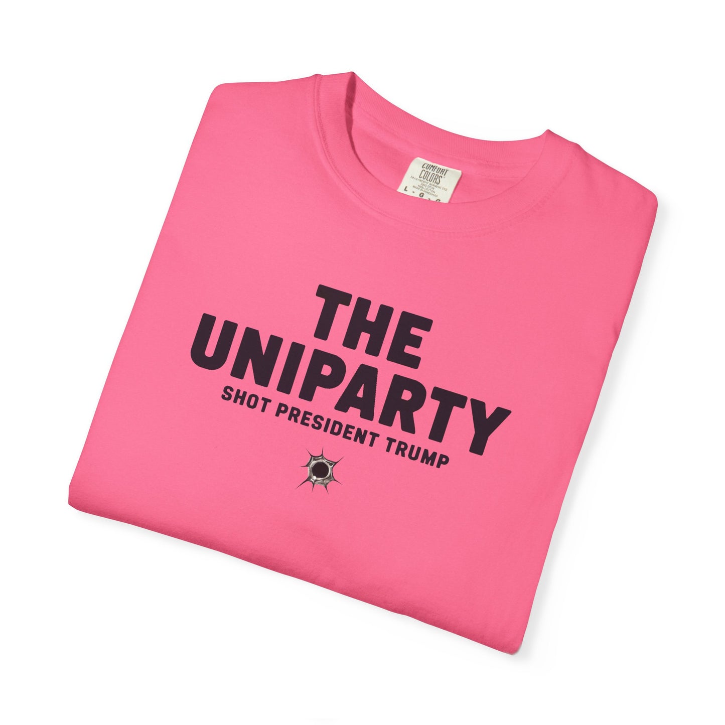 "The Uniparty Shot President Trump" #02, Unisex T-shirt