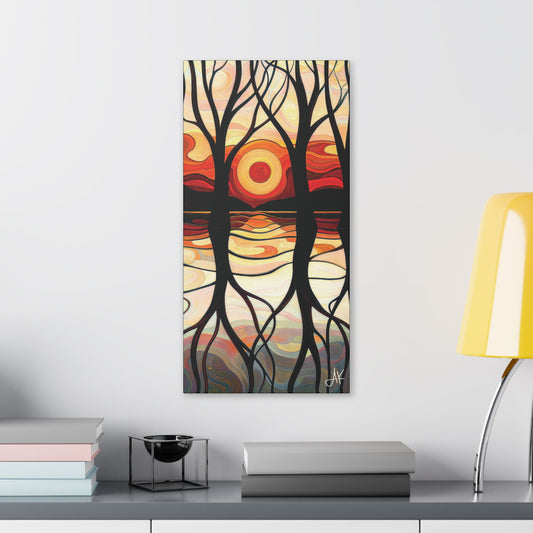 "Liminal Twilight", Stretched Classic Canvas Fine Art Print