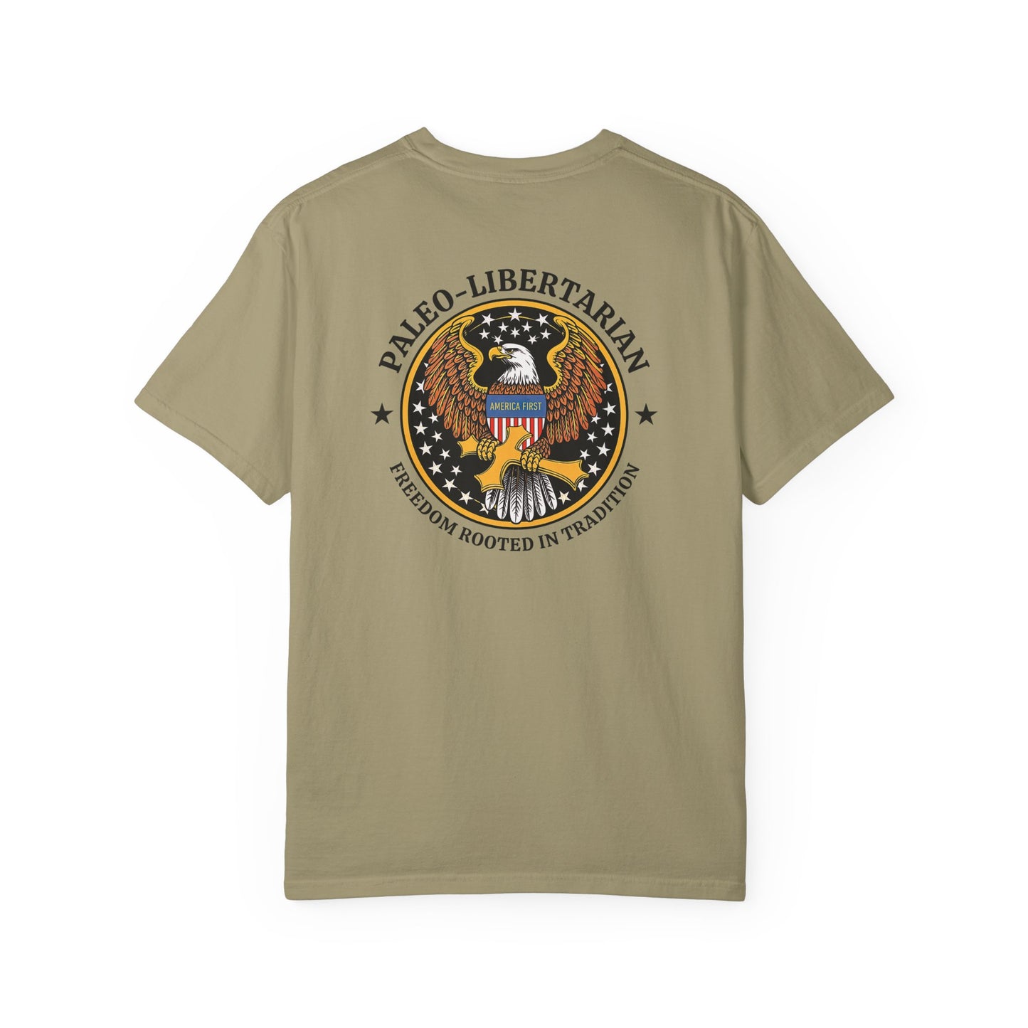 "Paleo-Libertarian" #01, Unisex T-shirt (Light Colors)