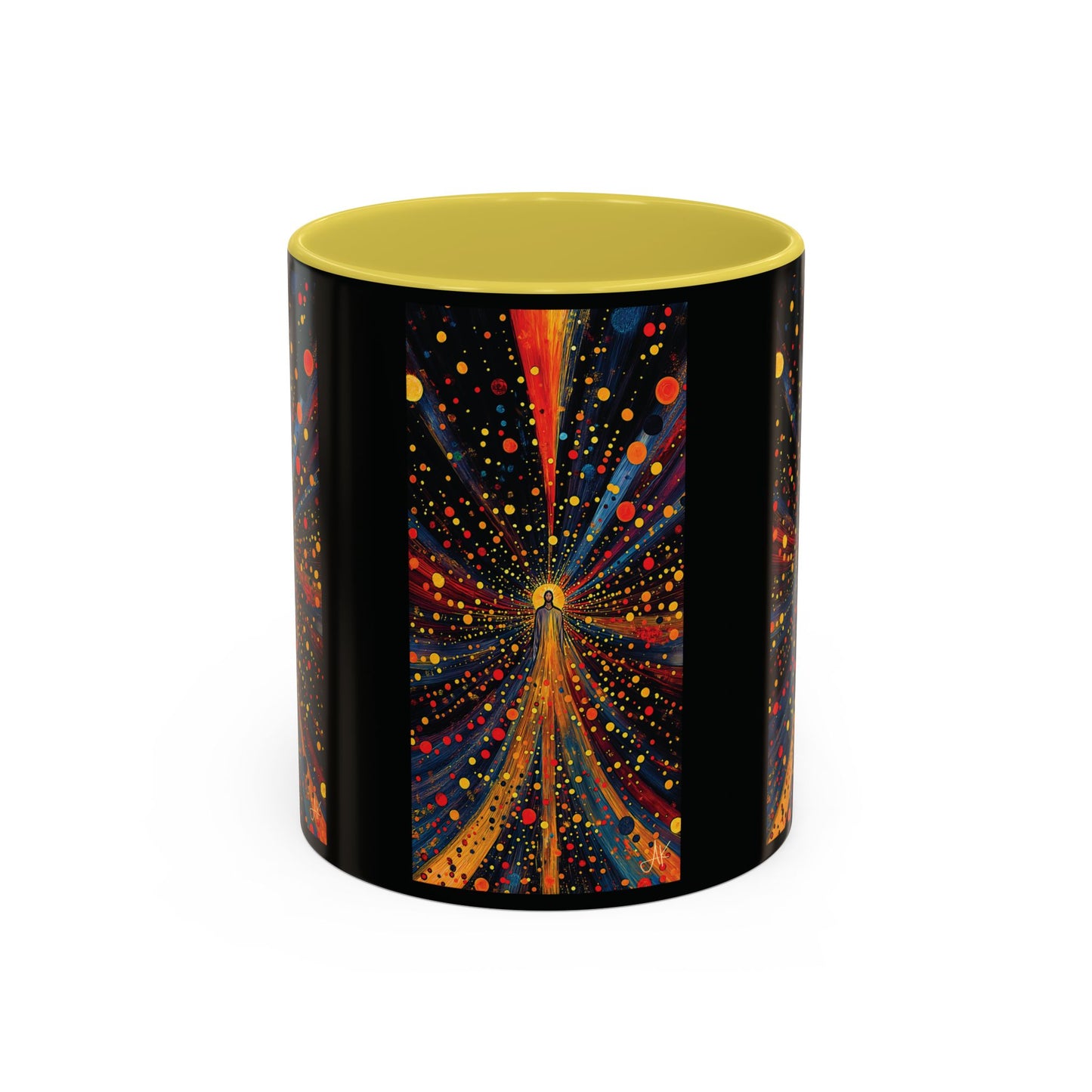 "Illuminated by Grace - 2 Corinthians 4:6", Colorful Mugs (11oz & 15oz)