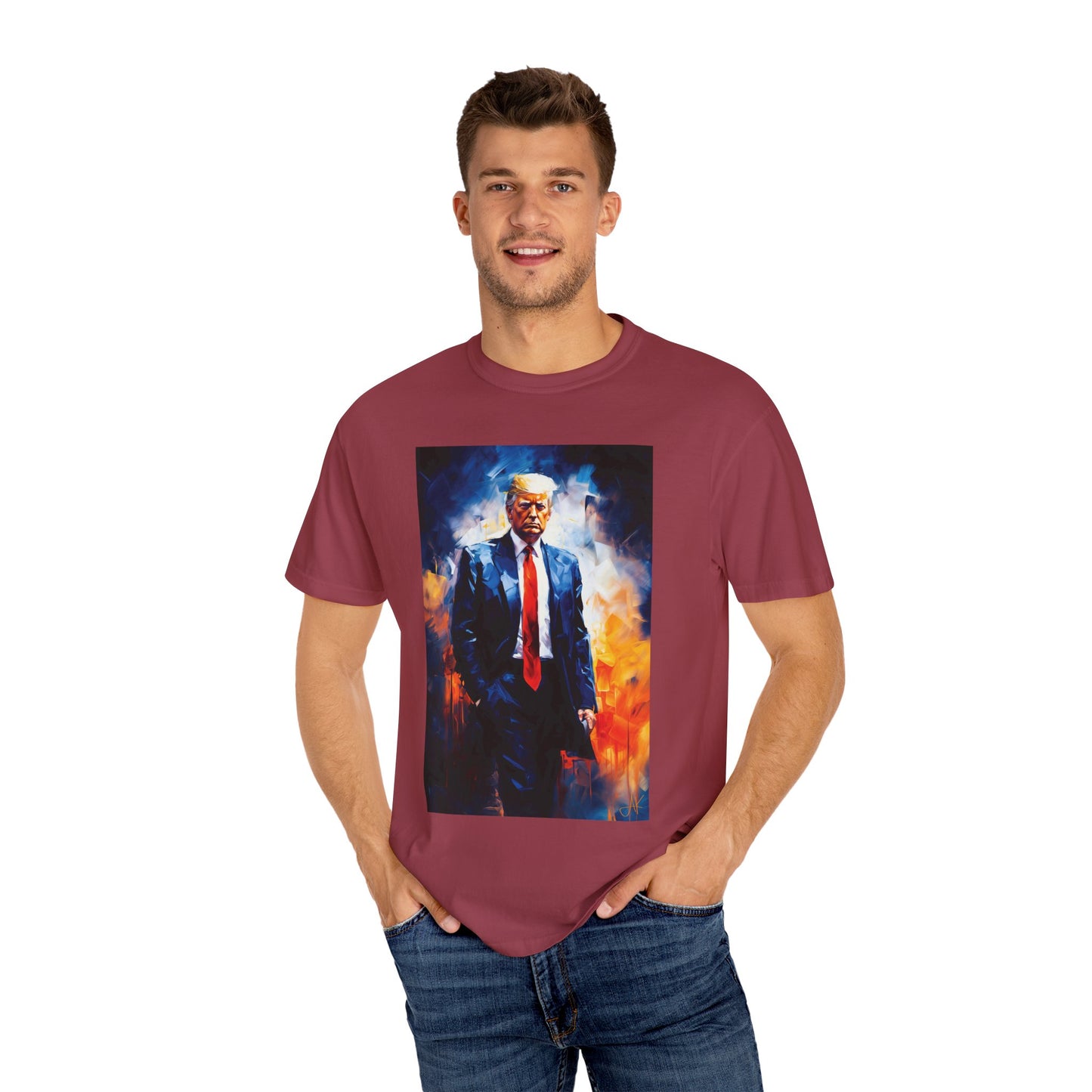 "Trump Portrait" #22, Unisex T-shirt (Light Colors)