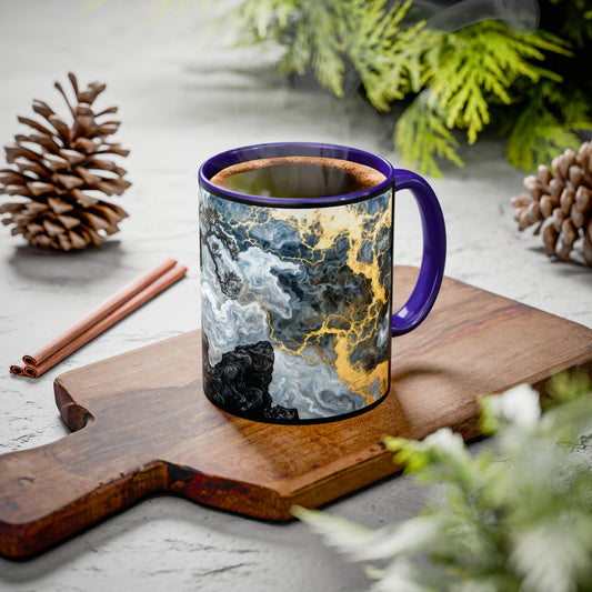 "An Crann Naomh (Gaelic) - The Sacred Tree (English)", Colorful Mugs (11oz & 15oz)