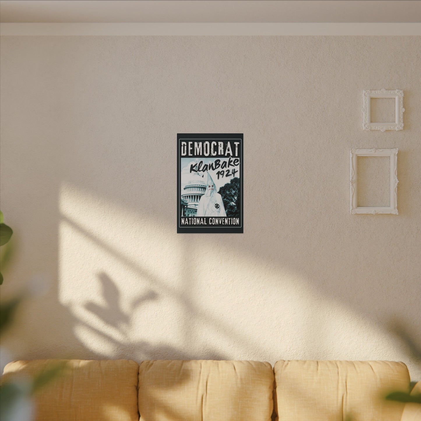 "Democrat KlanBake 1924", Matte Canvas Fine Art Print