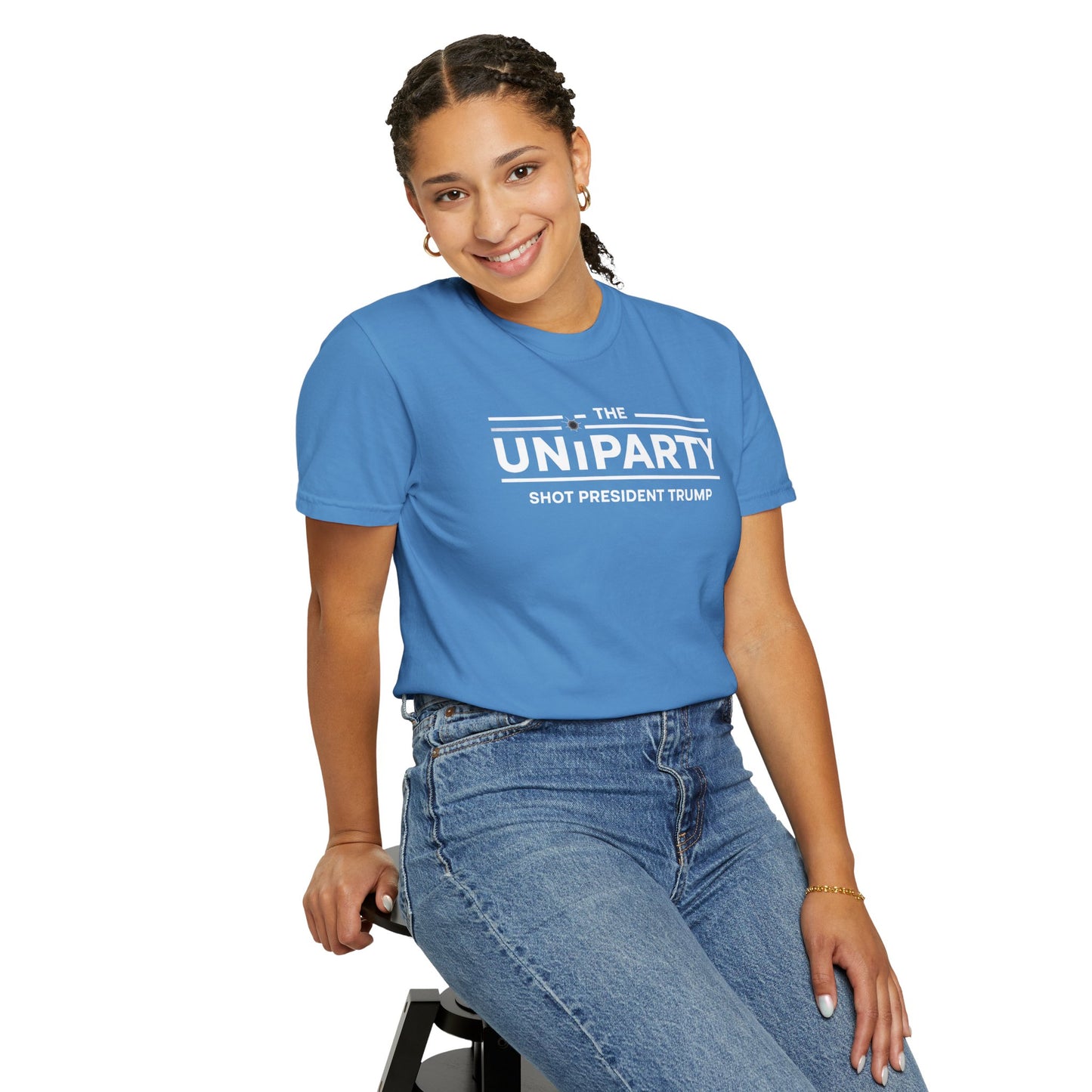 "The Uniparty Shot President Trump" #03, Unisex T-shirt